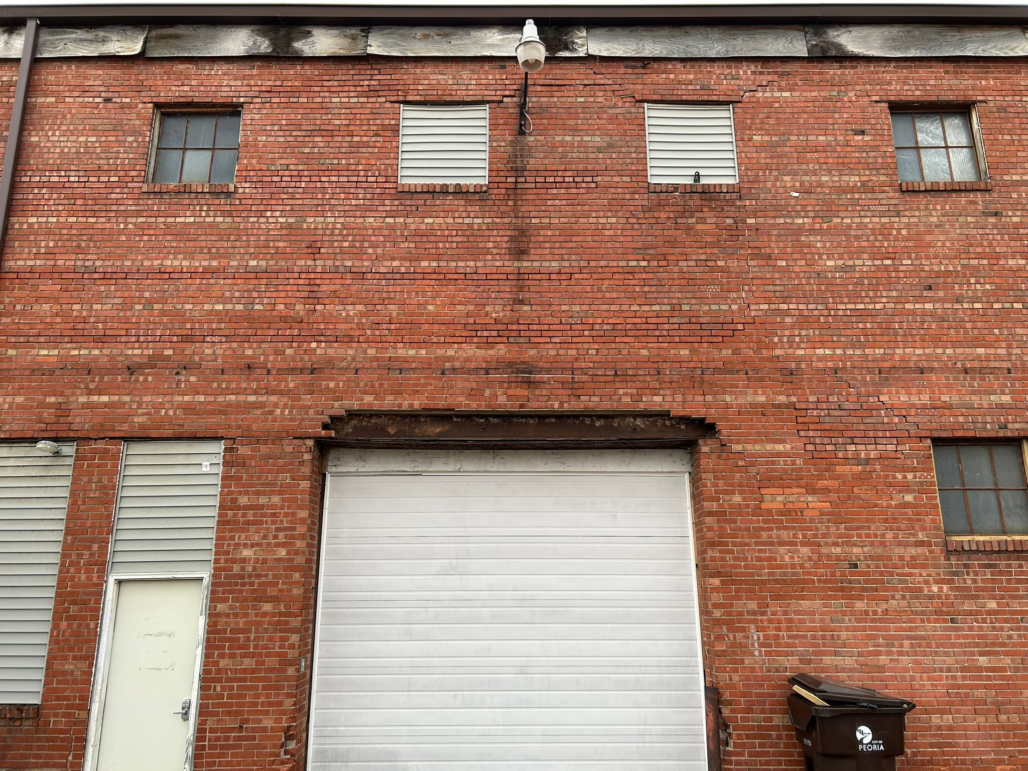 Brick restoration detail