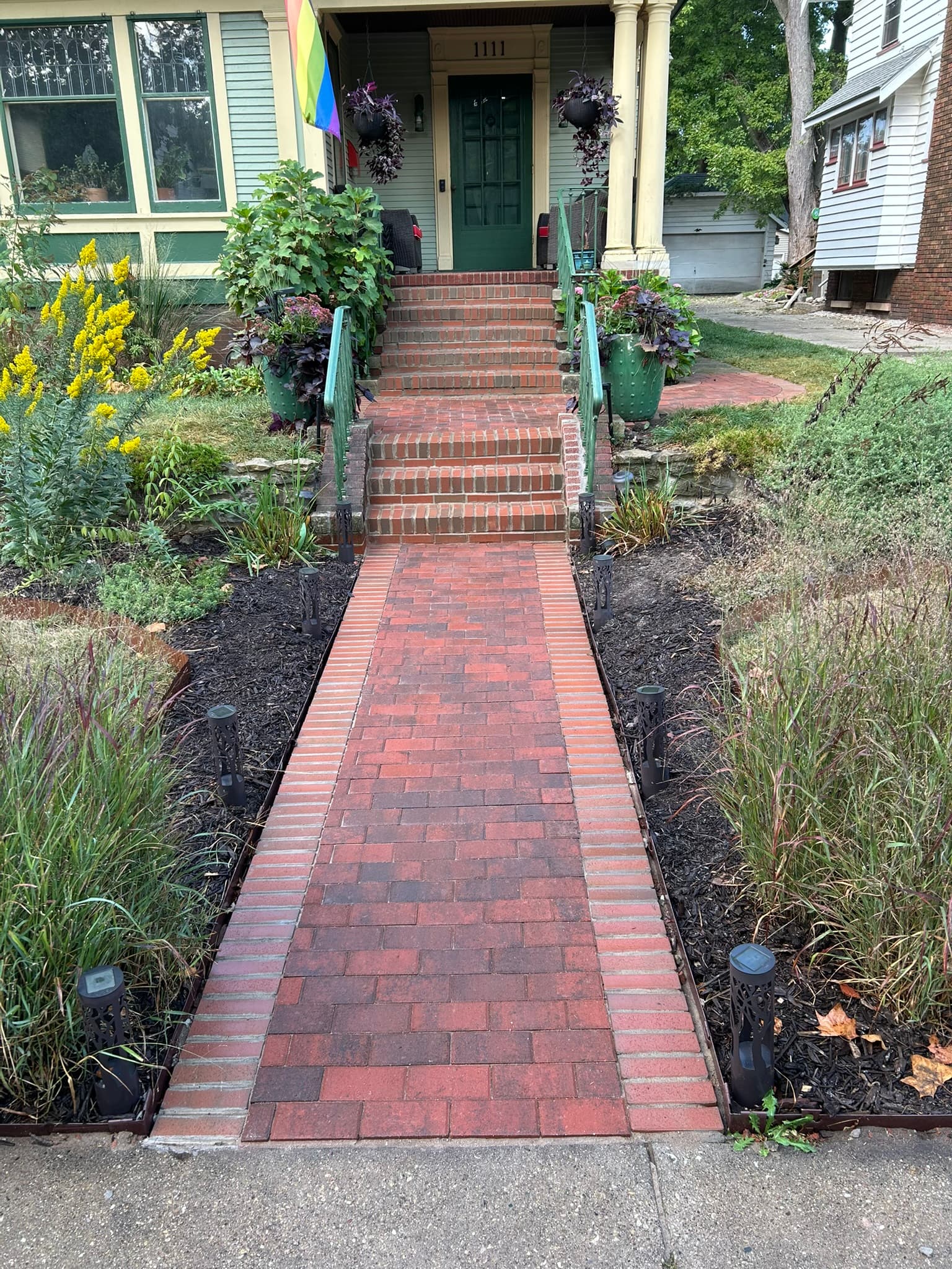 Walkway Restoration & Front Entrance Repair
