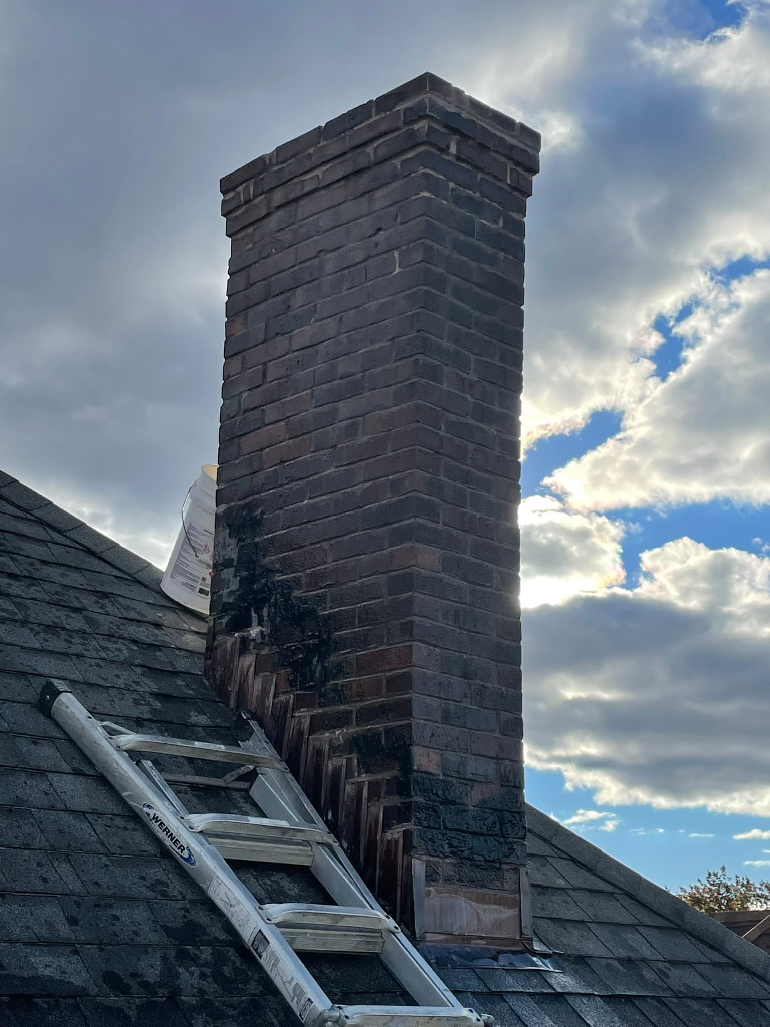 Full chimney rebuild — Chicagoland